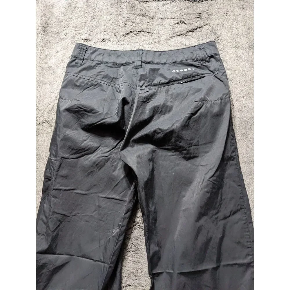 Volcom Nylon Outdoor Convertible Pants Women's Size 5 Black